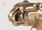 Vàng lá Polyresin động vật bức tượng trang trí trong nhà