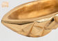 Mô hình hình học Bảng lá vàng Bình hoa Bình thủy tinh bát trang trí