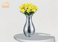 Bình thủy tinh hiện đại Bình hoa Homewares Vật phẩm trang trí Bình thủy tinh khảm bạc