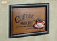 Cửa hàng cà phê Trang trí tường bằng gỗ Dấu hiệu Trang trí nội thất Đồ cổ bằng gỗ Tường nghệ thuật Dấu hiệu